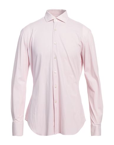 Xacus Man Shirt Pink Size 16 Polyamide, Elastane