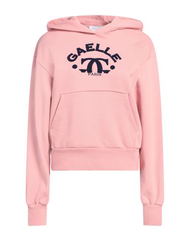 Gaelle Paris Gaëlle Paris Woman Sweatshirt Salmon Pink Size 1 Cotton, Polyester, Elastane In Pink