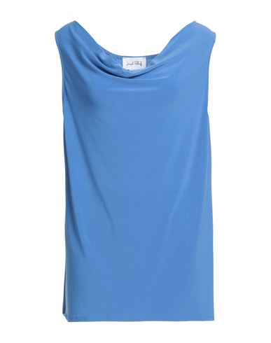 Joseph Ribkoff Woman Top Azure Size 14 Polyester, Elastane In Blue