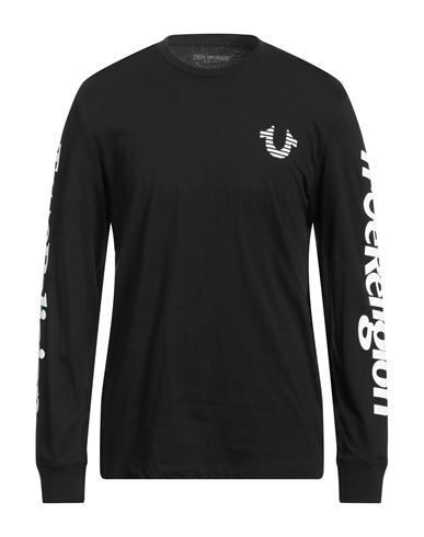 True Religion Man T-shirt Black Size L Cotton