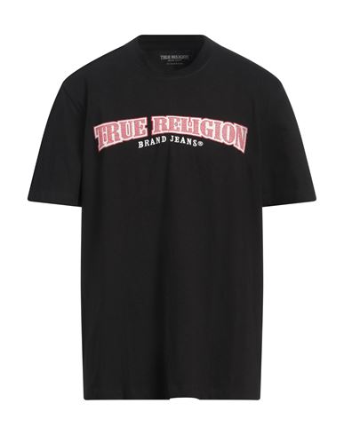 True Religion Man T-shirt Black Size L Cotton