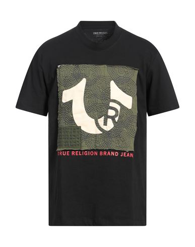 True Religion Man T-shirt Black Size L Cotton