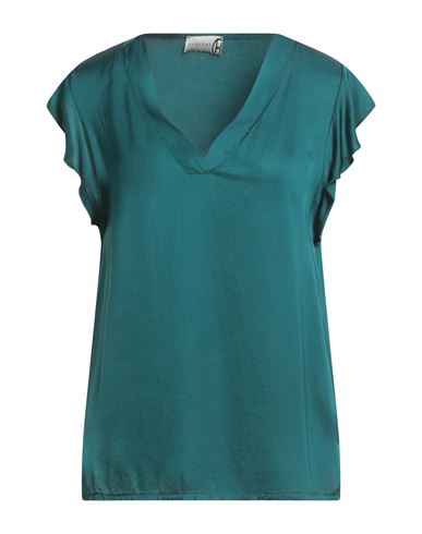 Haveone Woman Top Deep Teal Size M Viscose