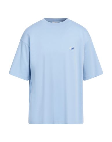 Drôle De Monsieur Man T-shirt Sky Blue Size L Cotton