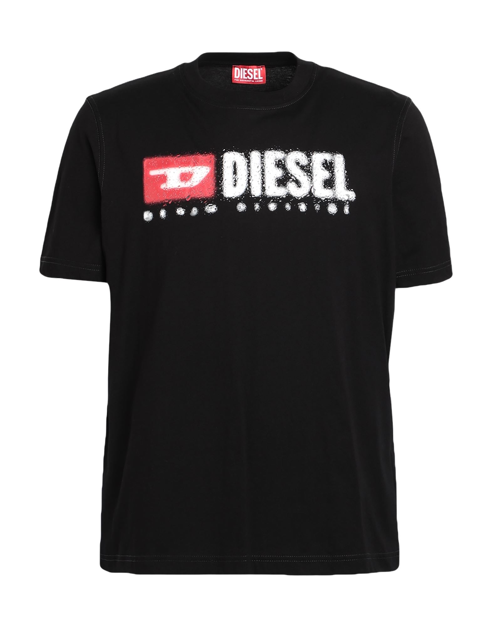 DIESEL 半袖Tシャツ Dロゴ バックレース サイズL[M5583] DIESEL（ディーゼル）の「レディース 半袖Tシャツ トップス