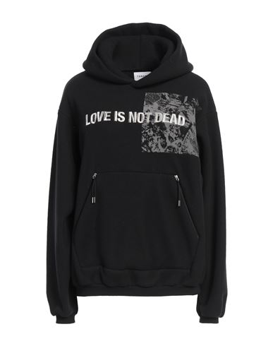 Tanaka Woman Sweatshirt Black Size L Polyester, Cotton, Elastane In Black