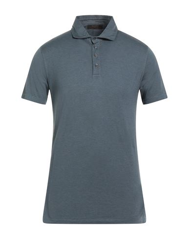 Moorer Man Polo Shirt Lead Size 42 Cotton