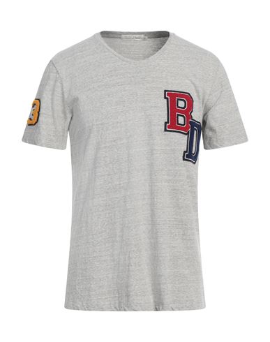 Shop Brian Dales Man T-shirt Grey Size Xxl Cotton