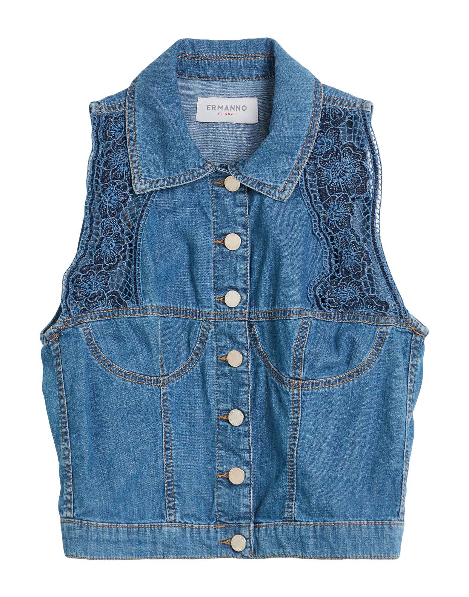 ERMANNO FIRENZE ERMANNO FIRENZE ΠΑΛΤΟ & ΤΖΑΚΕΤ Denim τζάκετ