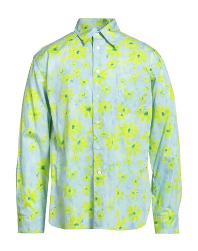 Marni Man Shirt Lime Green Size 40 Cotton