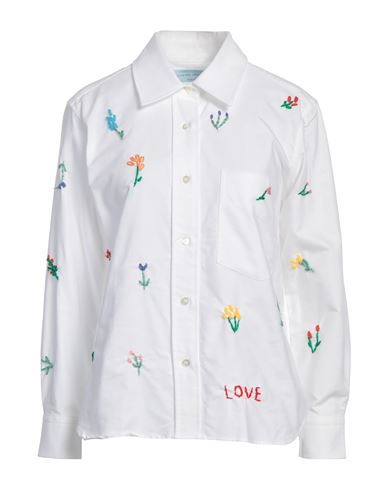 Alessandro Gherardeschi Woman Shirt White Size 8 Cotton