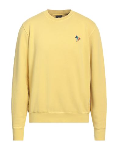 Ps By Paul Smith Ps Paul Smith Man Sweatshirt Lime Green Size L Organic Cotton