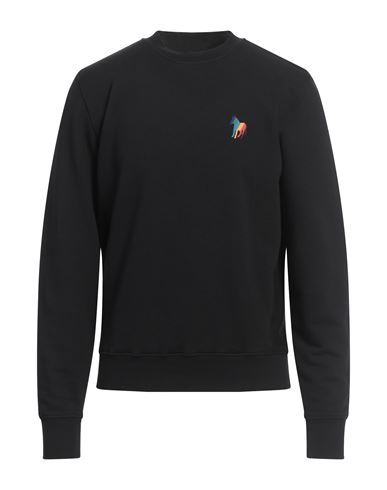 Ps By Paul Smith Ps Paul Smith Man Sweatshirt Black Size L Organic Cotton In Black
