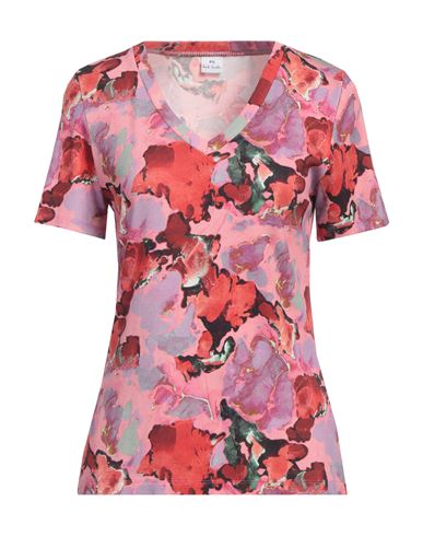 Ps By Paul Smith Ps Paul Smith Woman Top Pink Size M Lyocell, Cotton, Elastane In Pink