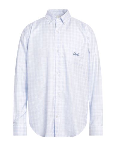 Drôle De Monsieur Man Shirt Sky Blue Size L Cotton