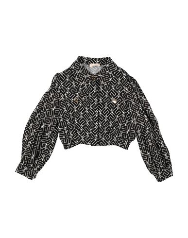 Elisabetta Franchi Babies'  La Mia Bambina Toddler Girl Shirt Black Size 4 Viscose