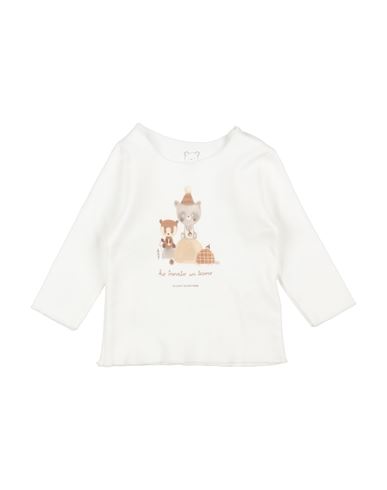 Aventiquattrore Newborn Girl T-shirt White Size 3 Cotton In White
