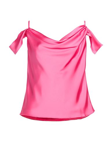 Gai Mattiolo Gm Woman Top Fuchsia Size 8 Polyester In Pink