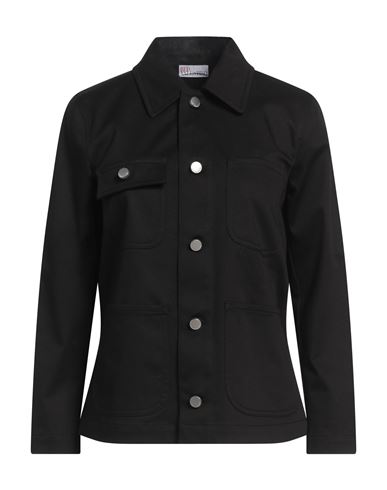 Red Valentino Woman Shirt Black Size 0 Cotton, Elastane