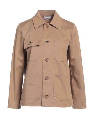 Red Valentino Woman Shirt Camel Size 0 Cotton, Elastane