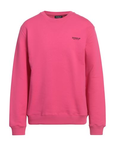 Dondup Man Sweatshirt Fuchsia Size L Cotton, Elastane