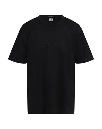 Shop C.p. Company C. P. Company Man T-shirt Black Size 3xl Cotton