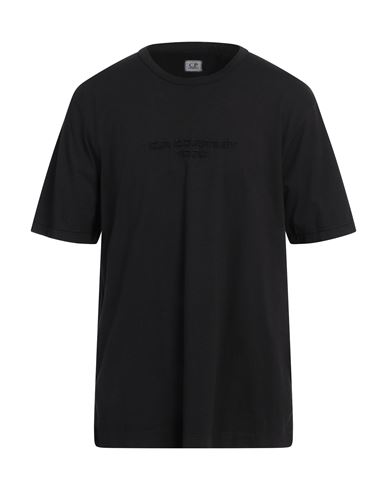 Shop C.p. Company C. P. Company Man T-shirt Black Size 3xl Cotton