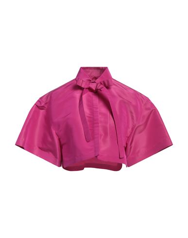 Valentino Garavani Woman Shirt Magenta Size 4 Silk In Pink
