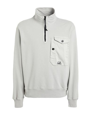 C.p. Company C. P. Company Man Sweatshirt Light Grey Size 3xl Cotton, Elastane