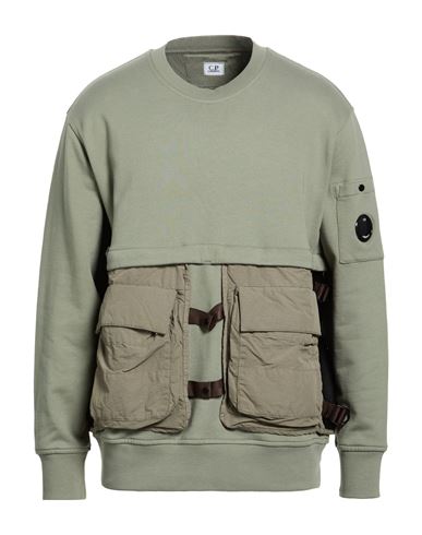 Sudadera Hombre Verde salvia L,S,XXL Hombre