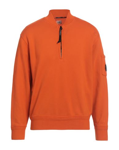 C.p. Company C. P. Company Man Sweatshirt Orange Size 3xl Cotton