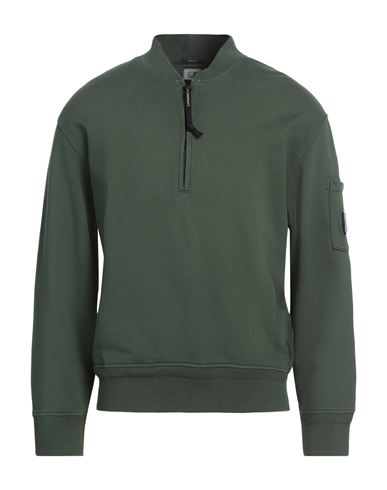 C.p. Company C. P. Company Man Sweatshirt Green Size Xxl Cotton