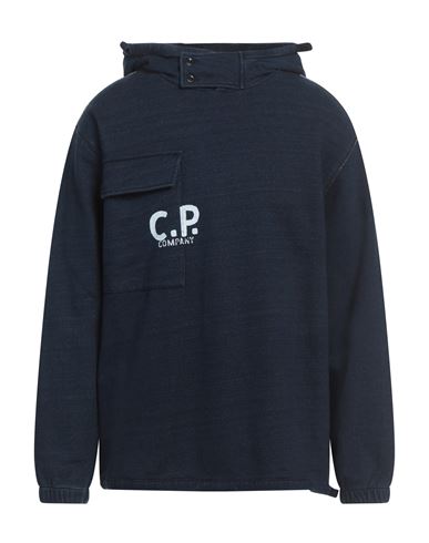 C.p. Company C. P. Company Man Sweatshirt Navy Size 3xl Cotton
