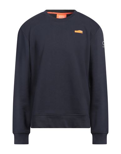 Suns Boards Man Sweatshirt Midnight Blue Size Xxl Cotton, Polyester In Blue