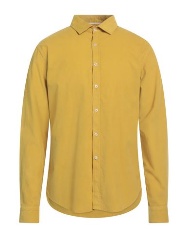 At.p.co At. P.co Man Shirt Marigold Size 16 Cotton, Elastane