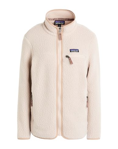 Patagonia Woman Sweatshirt Beige Size L Recycled Polyester