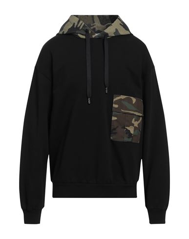 Dolce & Gabbana Man Sweatshirt Black Size 50 Cotton