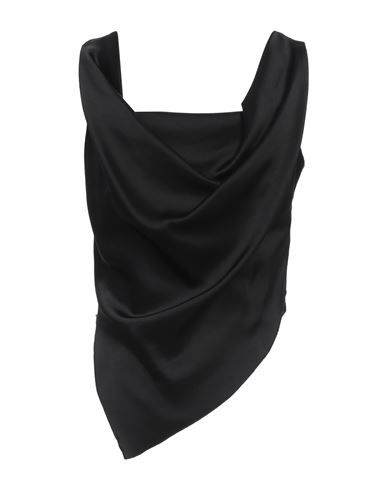Nanushka Vegan Leather Draped Top