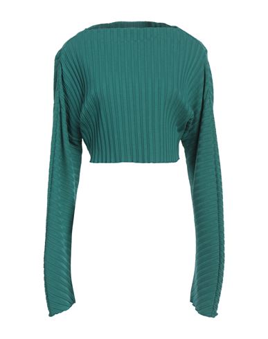 Simon Miller Woman T-shirt Green Size M Modal, Elastane In Green