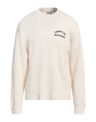 Carhartt Mens Natural Helix Graphic-print Knitted Sweater In Brown