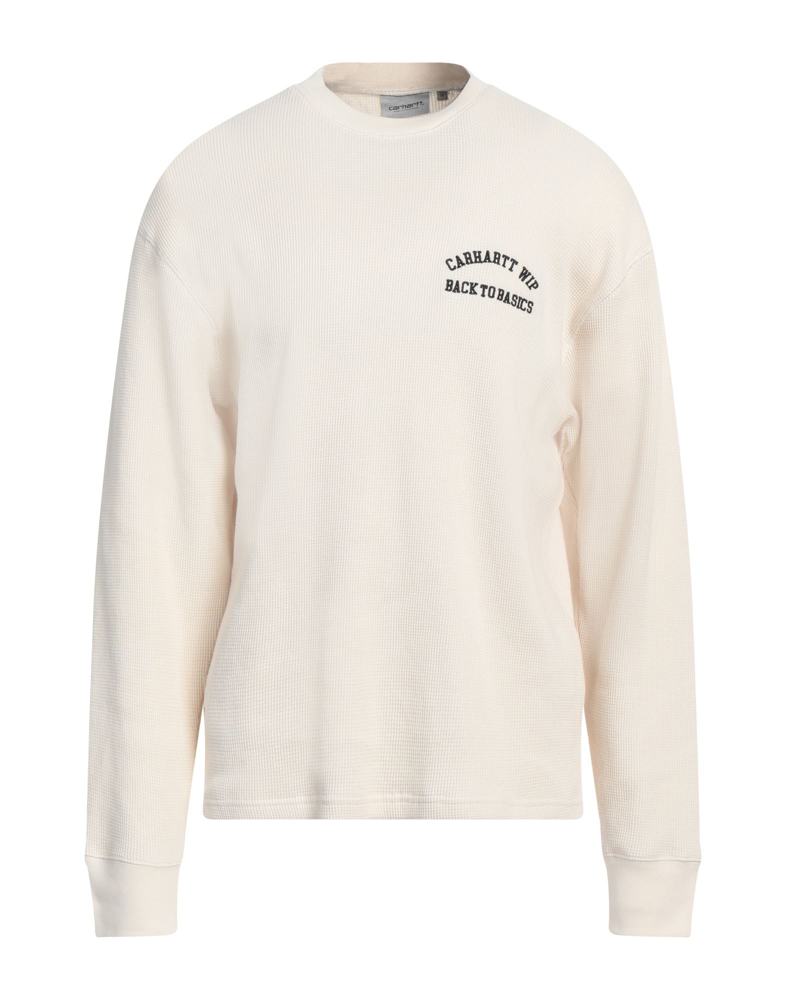 【Carhartt】ロゴアップリケ 長袖 Tシャツ ホワイト / 送料無料 カーハート(Carhartt) tシャツ ホワイト メンズTシャツ