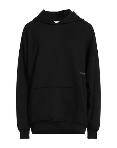 Hinnominate Woman Sweatshirt Black Size M Cotton In Black