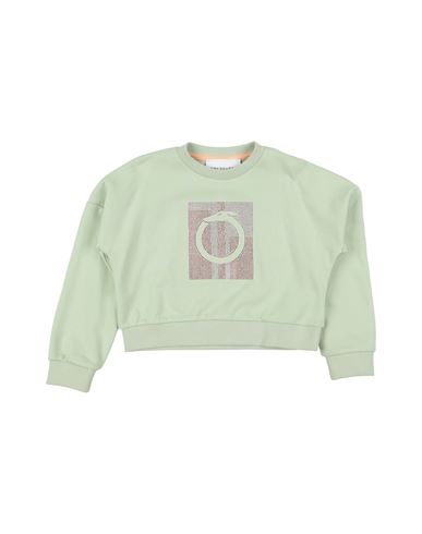 Trussardi Junior Toddler Girl Sweatshirt Light Green Size 6 Organic Cotton
