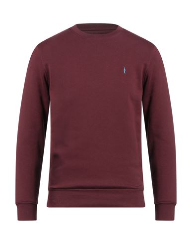 Waltbay® Waltbay Man Sweatshirt Burgundy Size S Cotton, Polyester