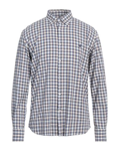 Brooksfield Man Shirt Blue Size 15 ¾ Cotton