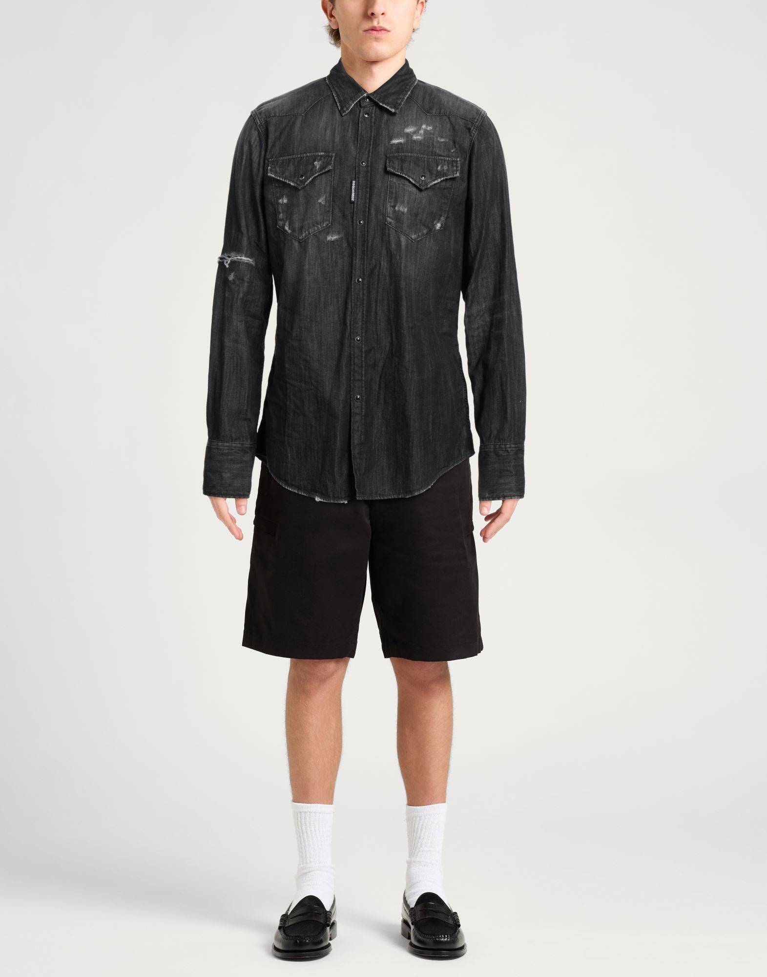  Dsquared2 - Camisetas Y Tops - Camisas Vaqueras - On Yoox.com 