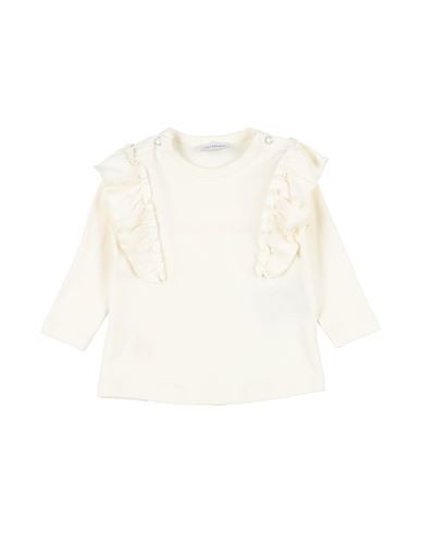 Shop Trussardi Junior Newborn Girl T-shirt White Size 3 Cotton