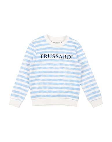 Trussardi Junior Toddler Boy Sweatshirt Light Blue Size 6 Cotton
