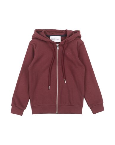 Trussardi Junior Toddler Boy Sweatshirt Dark Brown Size 6 Textile Fibers
