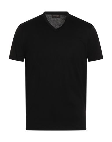 Twenty-one By Antonio Carnevale Man T-shirt Black Size Xxl Cotton